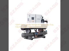 تبريد عالي السعة بقدرة 150 حصان للاحتياجات الصناعية الشاقة وحدة مبرد مياه التبريد