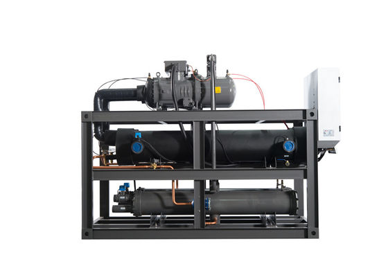 شراء مبرد سائل مبرد بالماء 100HP من النوع اللولبي CE ISO9001 مبرد سائل مبرد بالماء online manufacture