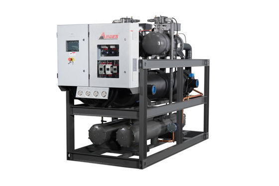 شراء مبرد الماء اللولبي ISO9001 CE آلة تبريد المياه الصناعية 150HP online manufacture