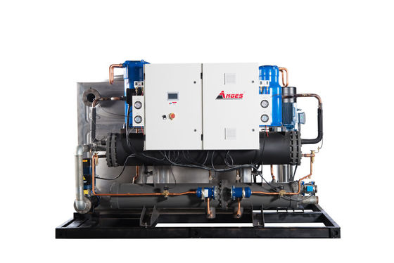 شراء 250HP آلة تبريد المياه الصناعية منخفضة الضوضاء نظام مبرد المياه الصناعية online manufacture