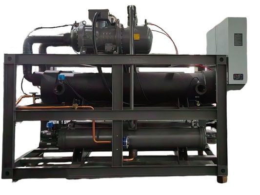 شراء مبرد صناعي مبرد بالماء نظام متكامل 40 طن HVAC 40hp خارجي online manufacture