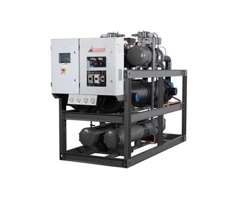 شراء 280HP Anges Chiller مبرد برغي مبرد بالمياه للتغليف والطباعة للصناعات online manufacture
