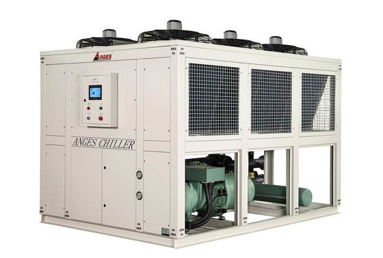 شراء PLC 85hp برودة الهواء المسمار التبريد لخط إنتاج التعبئة والتغليف online manufacture
