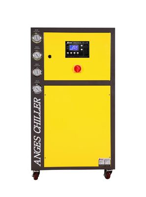 شراء 5 طن مبرد المياه الصناعية آلة تبريد الهواء 5hp انتقل المحمولة online manufacture