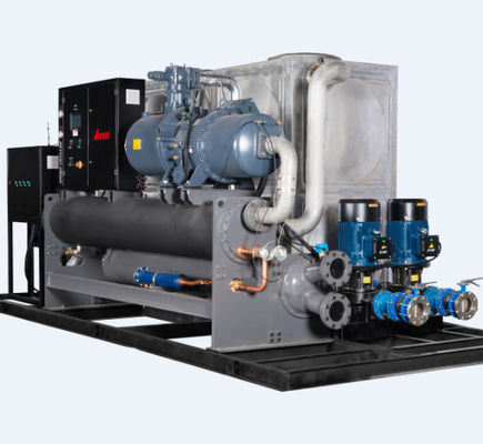 شراء 50HP نظام التبريد بالمياه المتكاملة وحدة غلاف وأنبوب online manufacture
