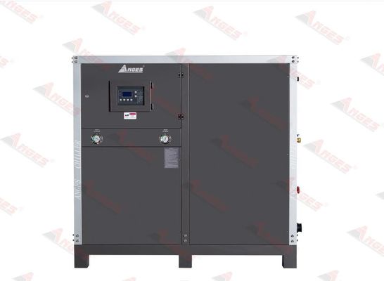 شراء 12hp ضاغط وحدات تبريد المياه الصناعية شل وأنبوب مكثف online manufacture