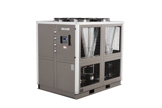 شراء 30TR التبريد الهوائي 110kW طراز المجلد التبريد غليكول التبريد الصناعي المياه الصين المصنع online manufacture