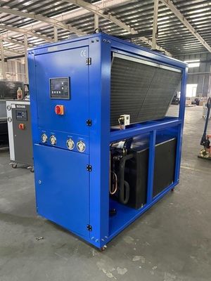 شراء نظام تبريد أنبوب النحاس الصديق للبيئة الطاقة الموفرة 20kw المبرد البيئي 8HP online manufacture