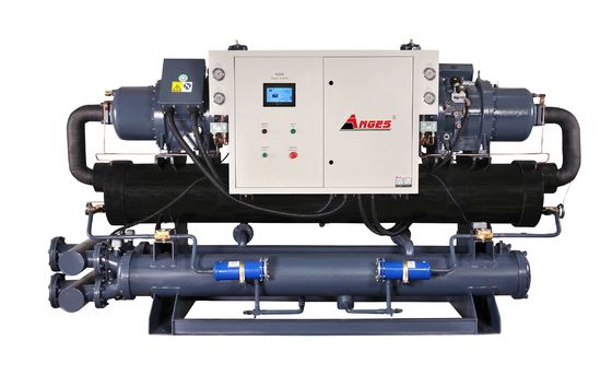 شراء 100hp المبردة بالماء نوع المسمار المبرد مع شنايدر المكونات الكهربائية لآلة صب الحقن online manufacture