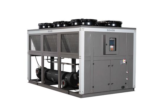 شراء سخان المسمار المبرد بالهواء عالي الكفاءة 100HP مع ضاغطين مزدوج CE ISO9001 online manufacture