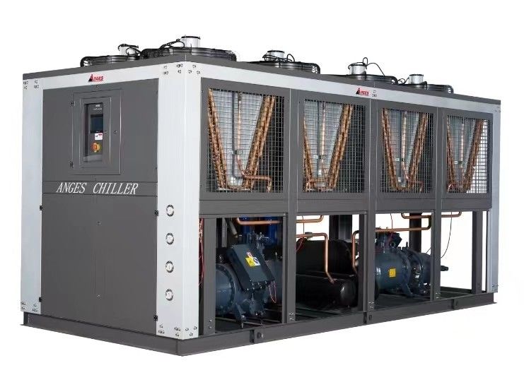 جهاز التبريد المبرد بالهواء R22/R134a/R407c/R410a المكثف النحاسي المزدوج