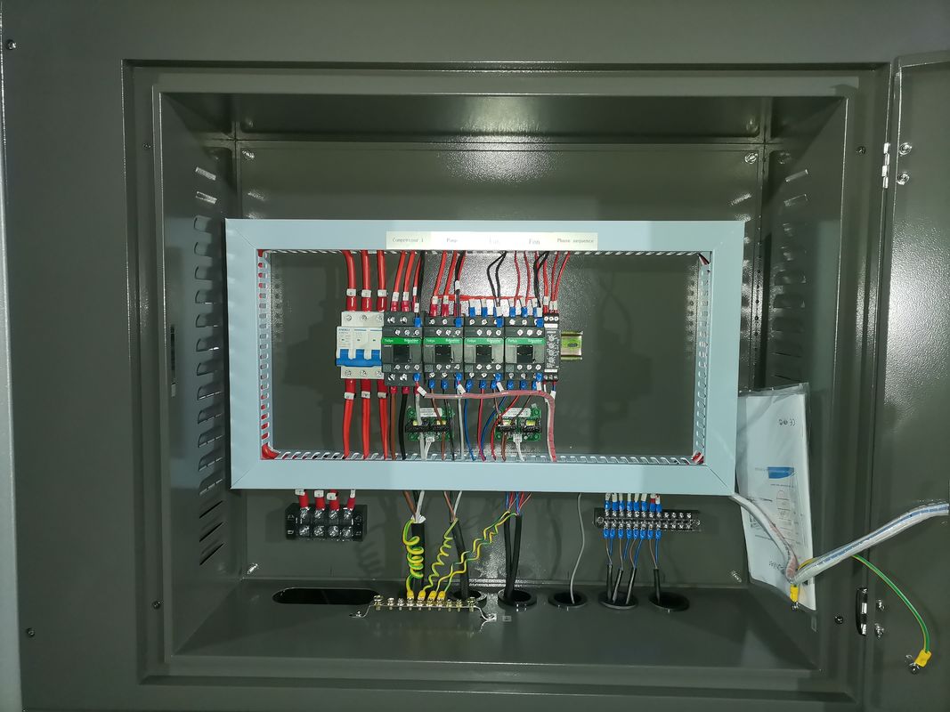 R134a المبرد الصناعي المبرد 110-480 فولت الشل الجهد والأنابيب نوع التبخر