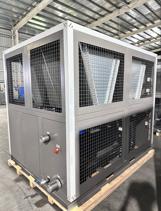 R407C الثلاجة 40HP ضاغط الصناعية سخان المياه للقالب البلاستيكية التبريد
