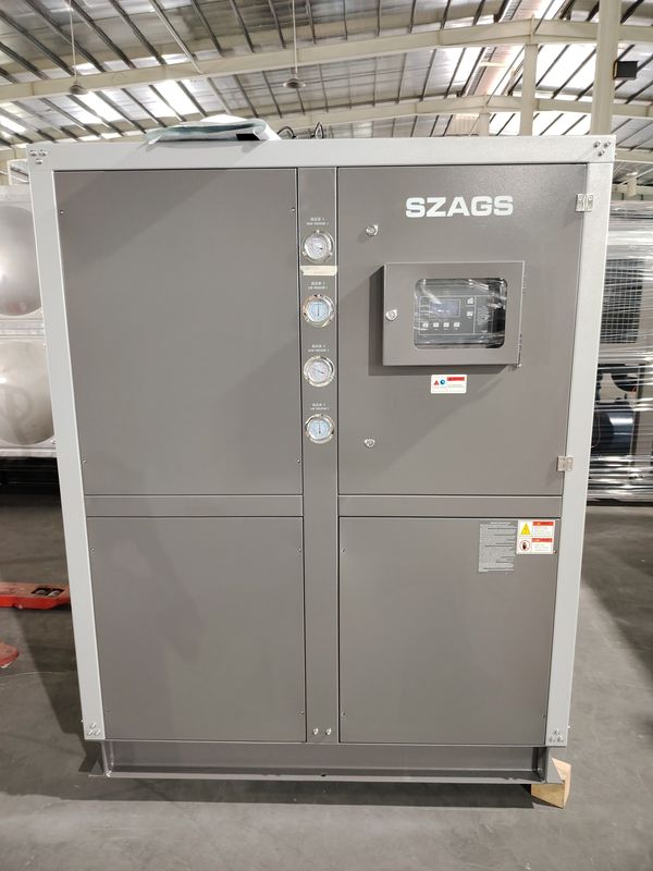 30TR التبريد الهوائي 110kW طراز المجلد التبريد غليكول التبريد الصناعي المياه الصين المصنع