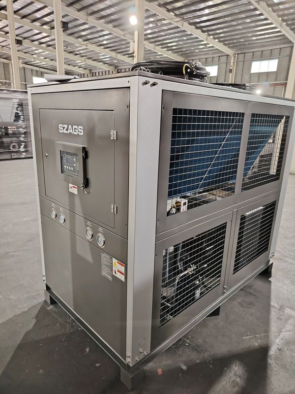 20HP المبرد الجليكول 72kW المبرد المائي المبرد بالهواء النوع الدورية الصناعية