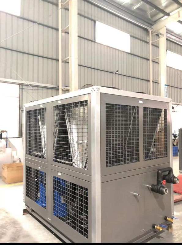 30HP التبريد الصناعي الدرجة التبخير سبيكة النحاس والنيكل R407C المبرد الصديق للبيئة لمراكز التصنيع CNC
