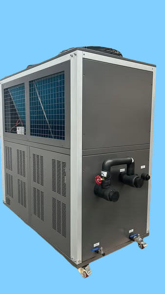 جهاز تبريد مياه 20HP لتصنيع البلاستيك نظيف و صديق للبيئة نظام مياه تبريد صناعية 20 طن