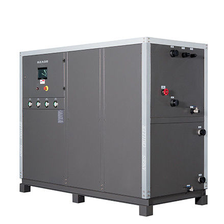 50hp المبرد بالماء: خزان مياه من الفولاذ المقاوم للصدأ مع تبخر لفائف ، 165.6kW للتبريد الكيميائي