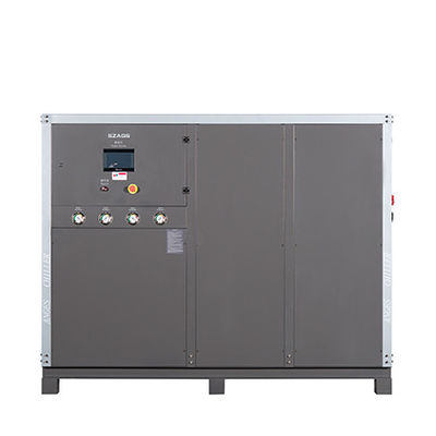 50hp المبرد بالماء: خزان مياه من الفولاذ المقاوم للصدأ مع تبخر لفائف ، 165.6kW للتبريد الكيميائي